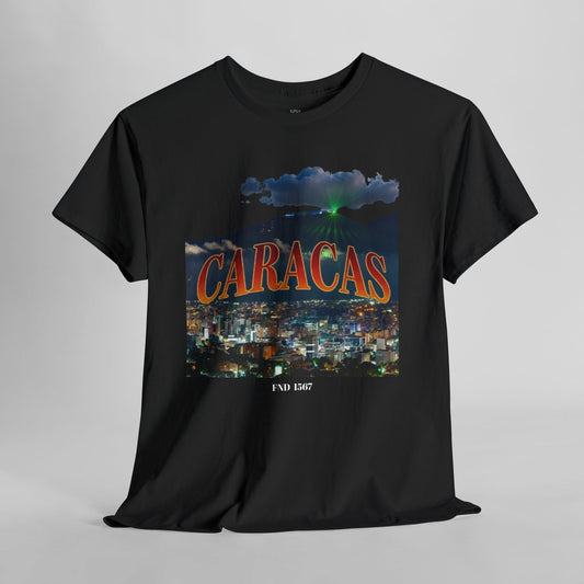 Camiseta Caracas City — Estilo Retro Vintage