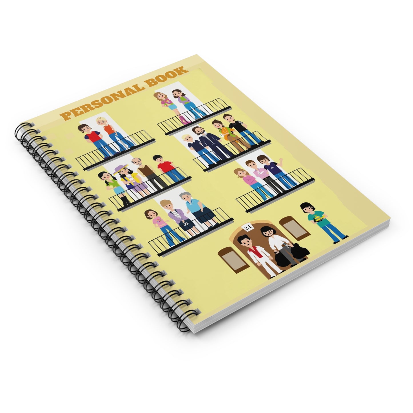 Personalized Spiral Notebook - Fun Design for Notes, Journals, Assignments, Gifts, School Supplies, Personal Use