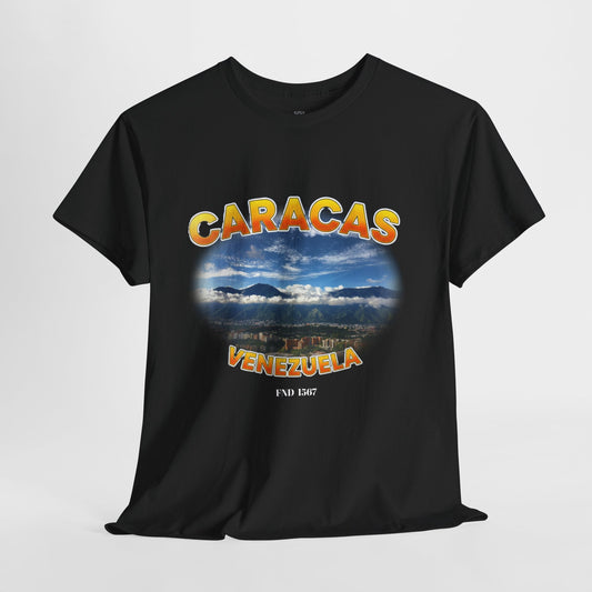 Camiseta Caracas City — Estilo Retro Vintage