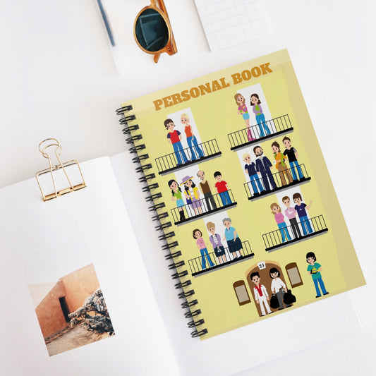 Personalized Spiral Notebook - Fun Design for Notes, Journals, Assignments, Gifts, School Supplies, Personal Use