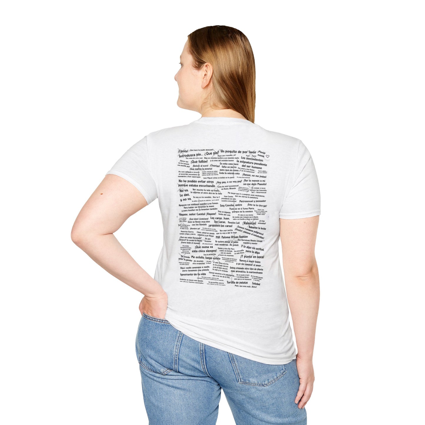Inspirational Unisex Softstyle T-Shirt - 1000 Juntas, Un Presidente, Gift for Activists, Casual Wear, Everyday Inspiration, [...]